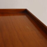 Small cherry wood serving table