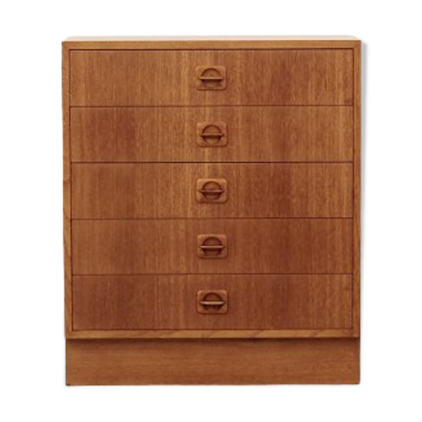 Commode en frêne, design danois, années 70, production: Danemark