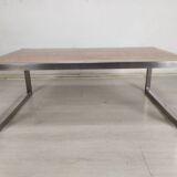 Elm burl coffee table