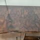 Art Decò console in mahogany burl