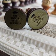 Franklin Mint Raj Collectible Chess Sets, 1970s.