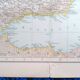 A geographical map from Atlas Richard Andrees year 1887 Spain and Portugal