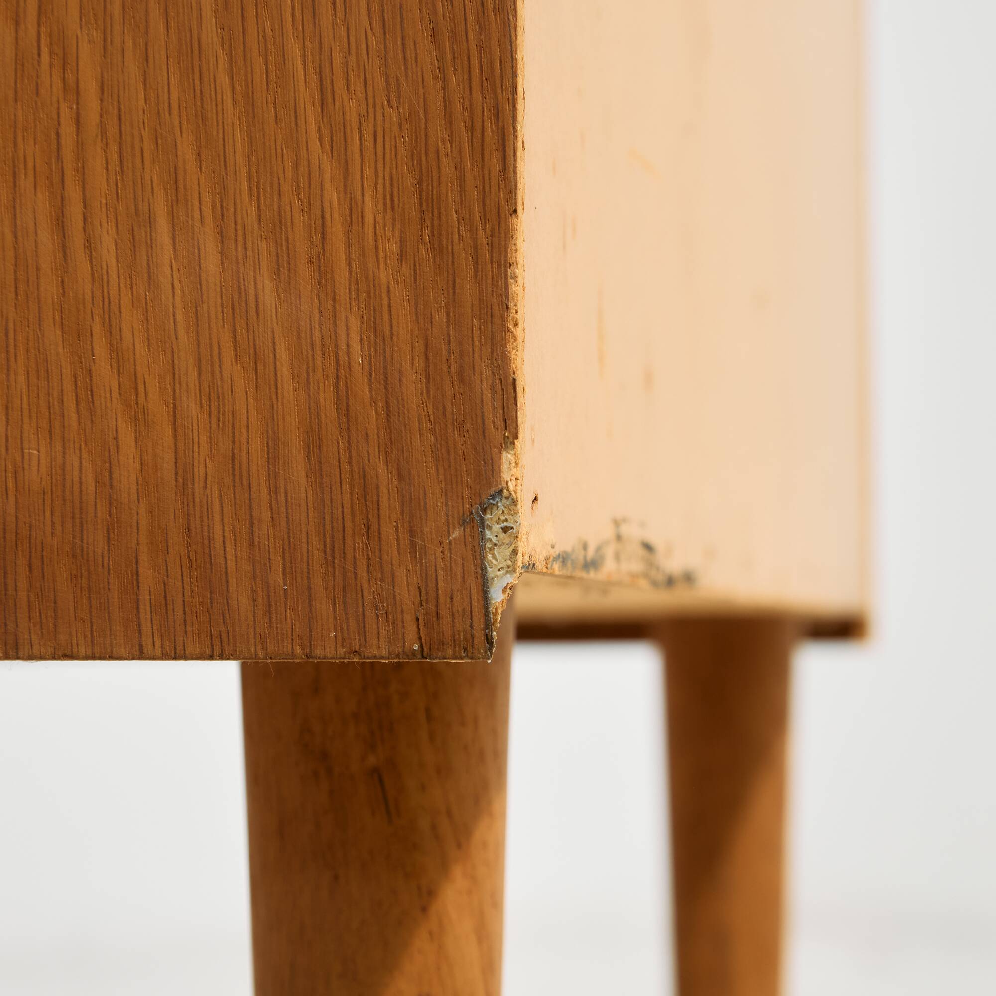 Danish oak bureau desk