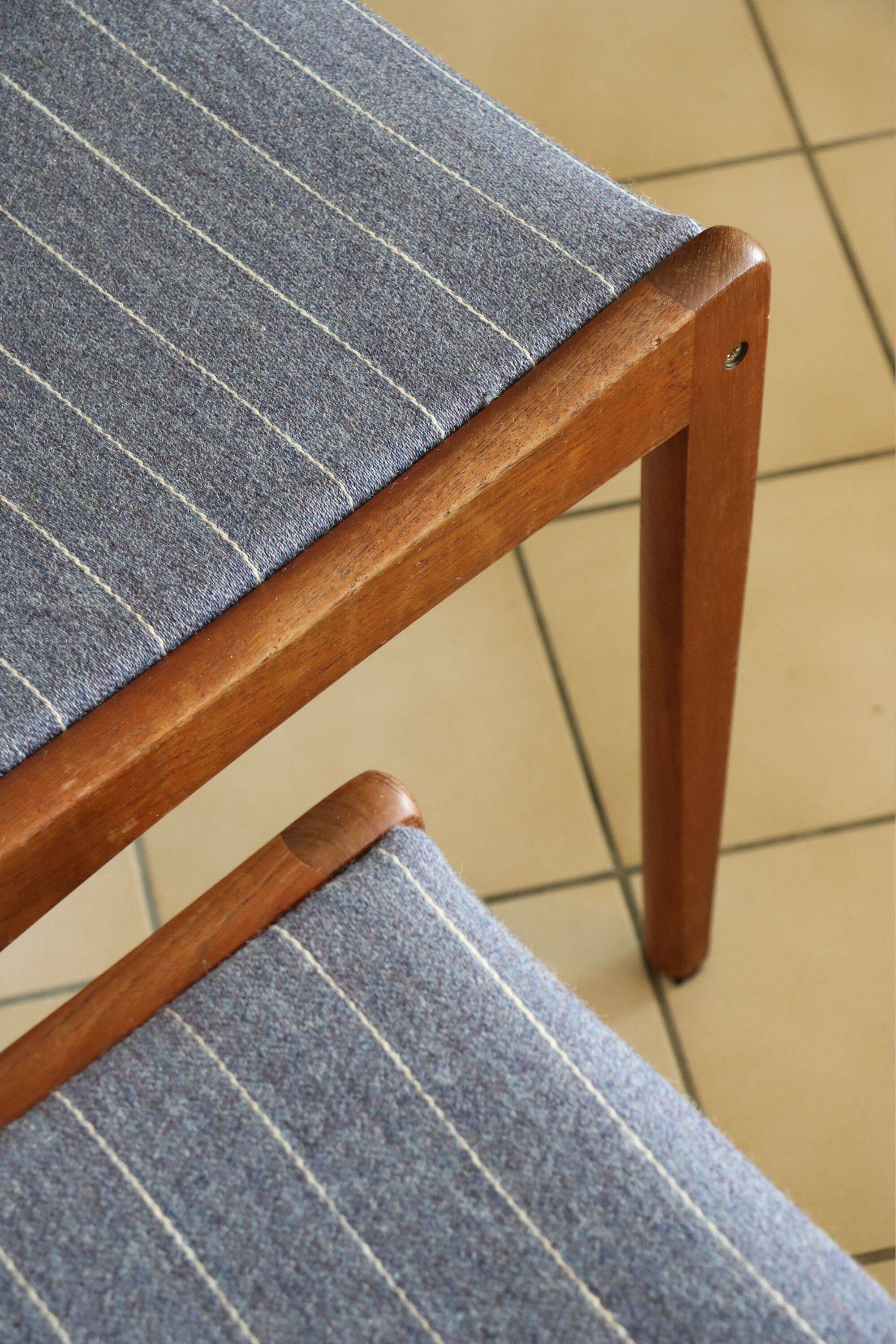 6 chairs by HW Klein for Bramin, Denmark, 1960