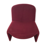 Alky heater from Giancarlo Piretti plum color, Castelli edition 70s