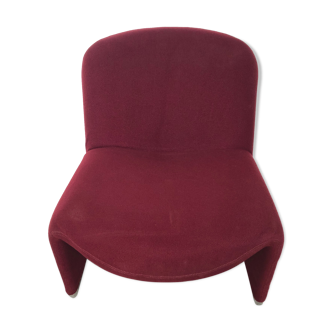 Alky heater from Giancarlo Piretti plum color, Castelli edition 70s