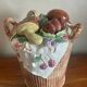 Candy jar with autumn decor