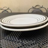 Pair of Italian dessert plates from the 70s