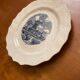 Assiette rare ancienne décor bleu Delft