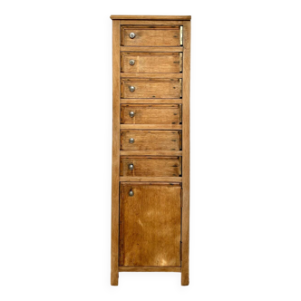 Renovated wooden trade furniture