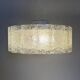 Mid-century glass tubes flush mount by Doria Leuchten, Germany, 1960s