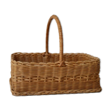 Wooden bottom basket