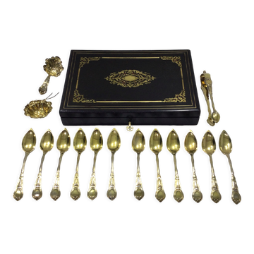 Louis benoist - vermeil tea set
