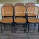 Lot de 6 chaises n°811 d’après Hoffmann, années 1990