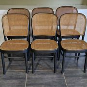 Set of 6 chairs no. 811 after Hoffmann, 1990s