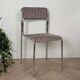 Chaise métal chromé
