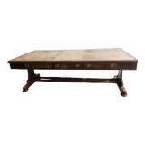 Antique work table with 6 drawers