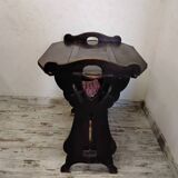 Antique table with a system