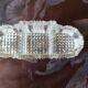 moulded glass salver
