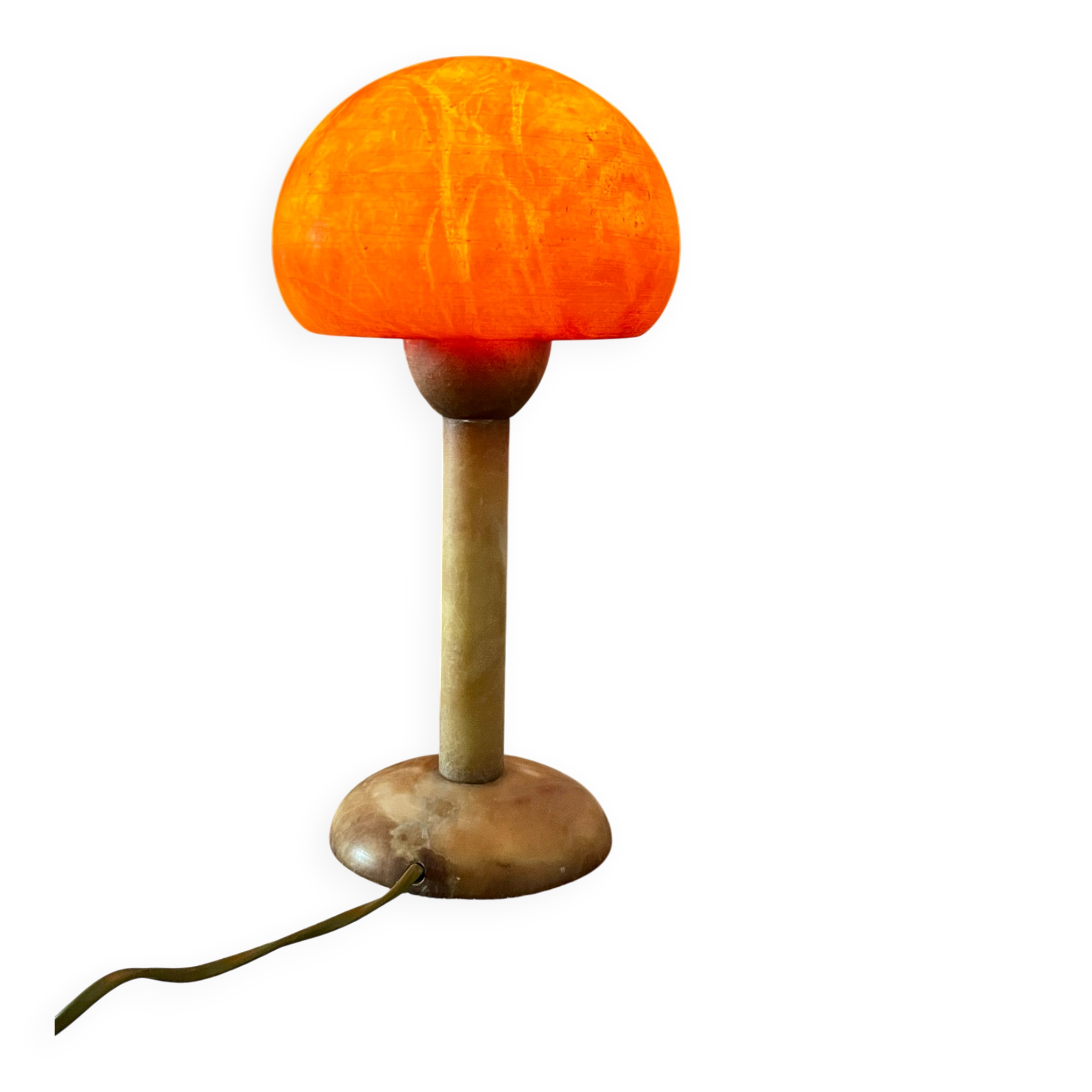 Lampe  champignon brutaliste