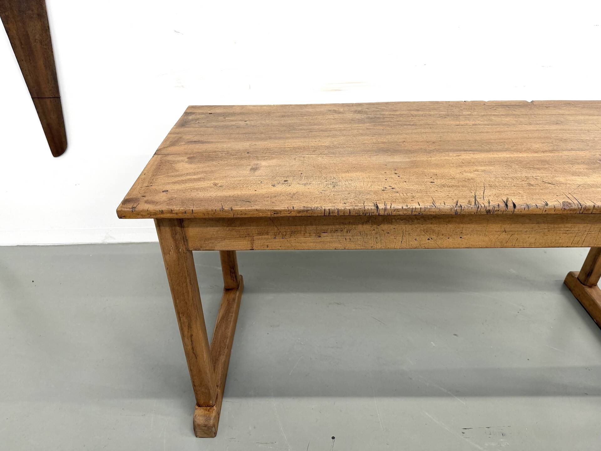 Pair of Vintage Community Tables in Solid Beech