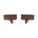 Pair of hanging bedsides