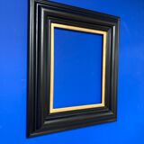 Black frame and vintage gold