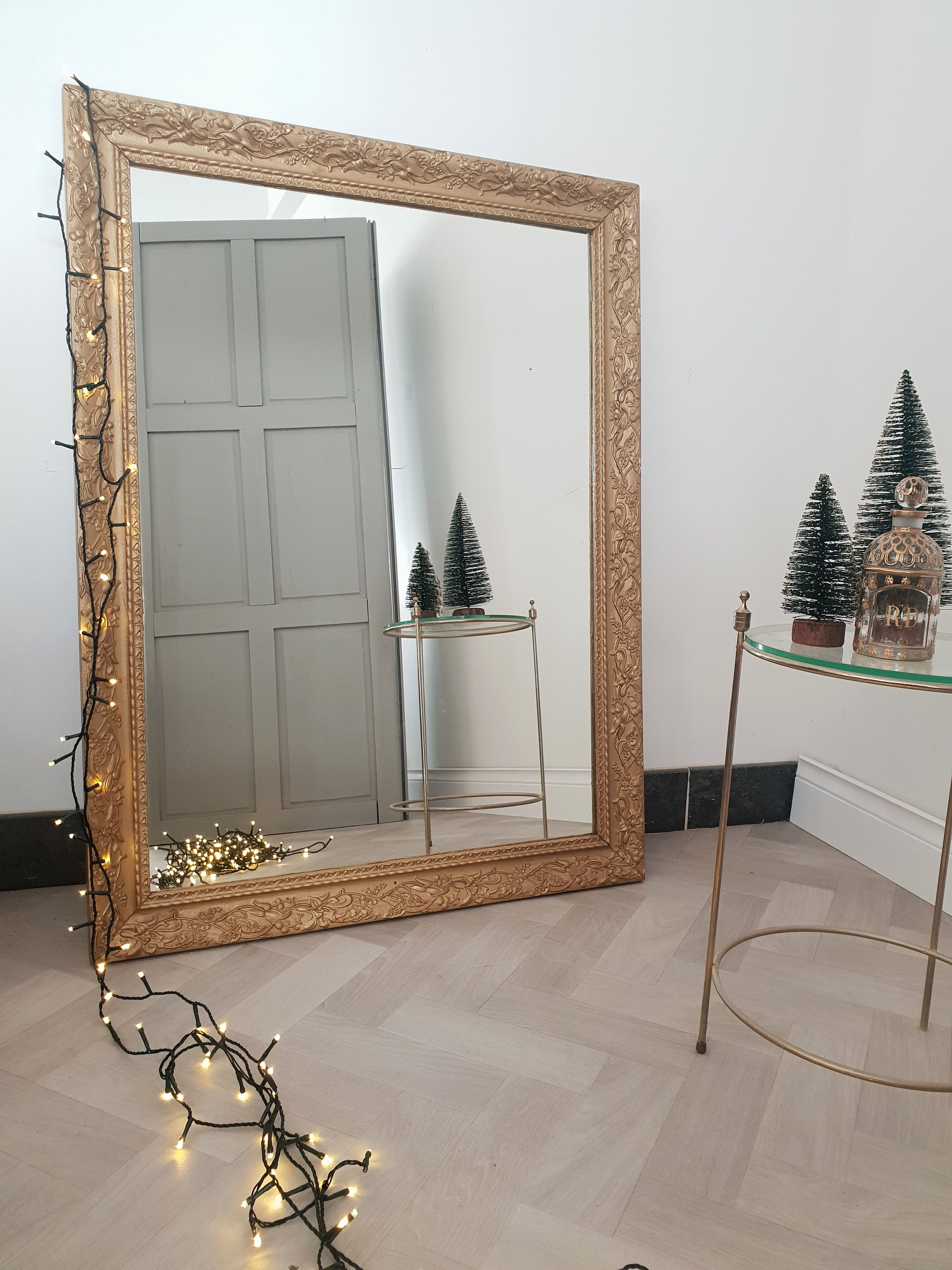 Ancient golden mirror 76x100cm