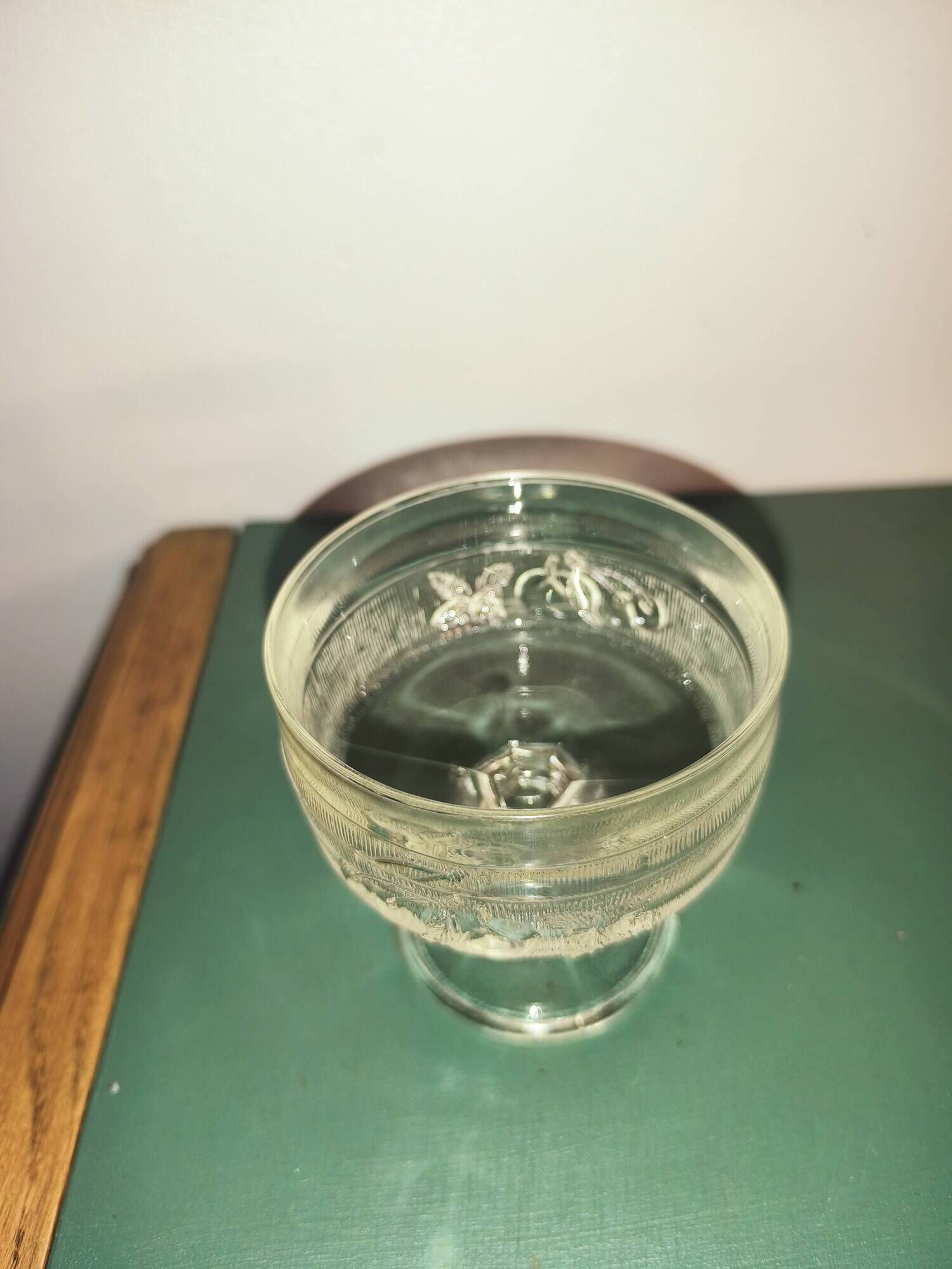 Set of 3 vintage glass dessert bowls - Iconic retro model from Italy
