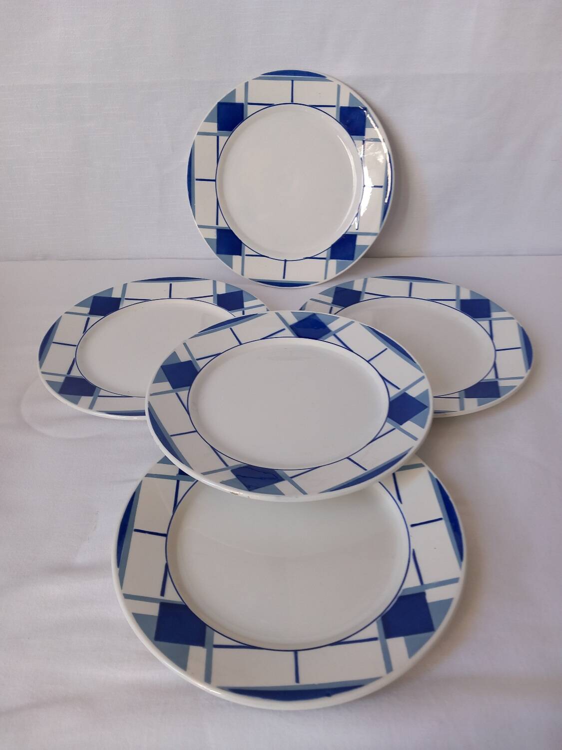 Sarreguemines Efel dessert plates