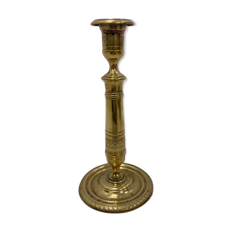 Bougeoir en laiton vintage