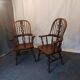 pair of Windsor armchairs by Ethan Allen
