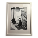 Photo ray eames eames house lounge chair herman miller