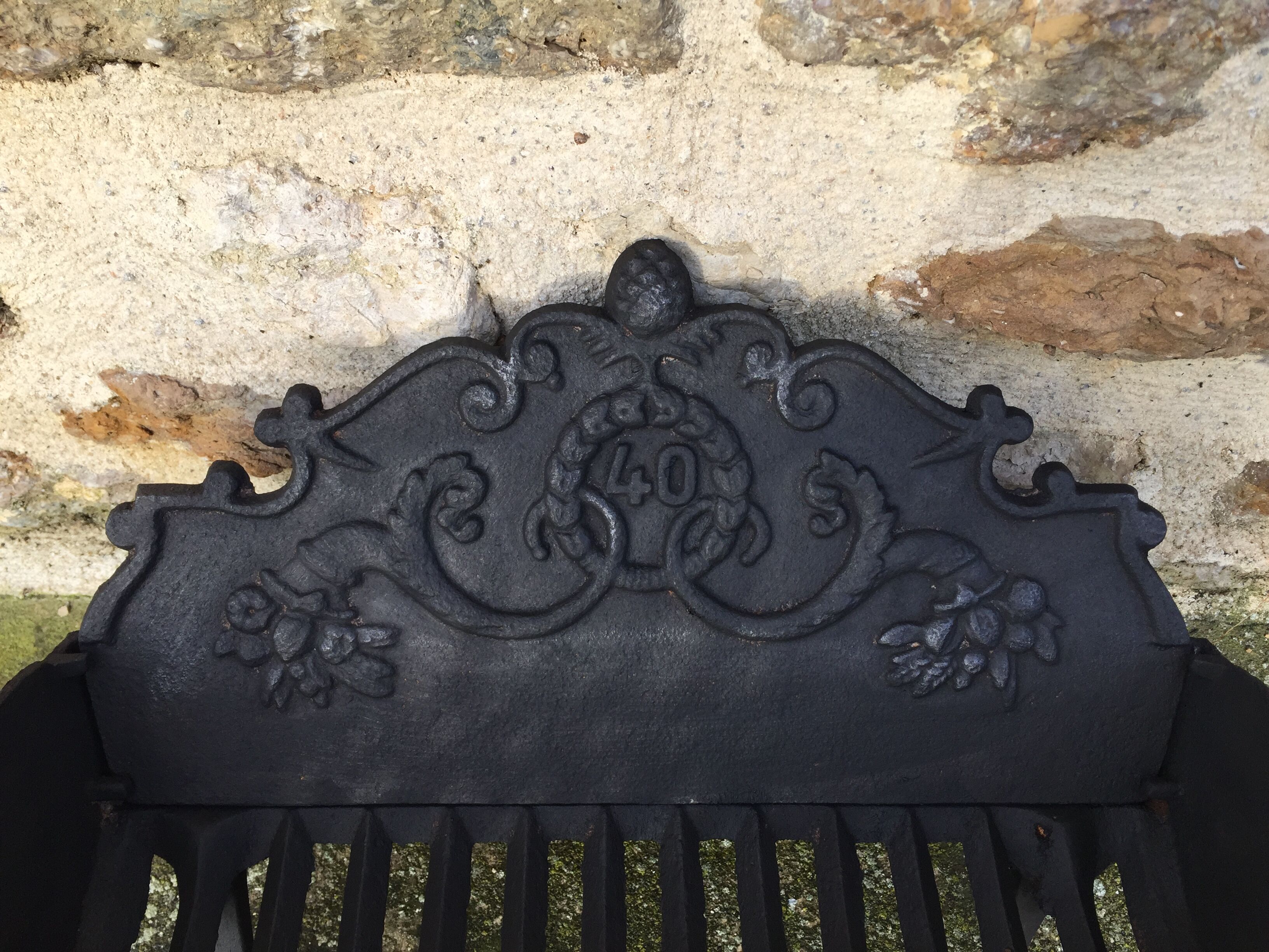 Log rack fireplace cradle