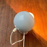 Swiss minimalist magnetic table lamp from the mid-century space age, 1960s.