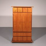Iconic Italian design cabinet “Il Cerniera” by Silvana Arcelli Montanari for Tonelli (1970s)