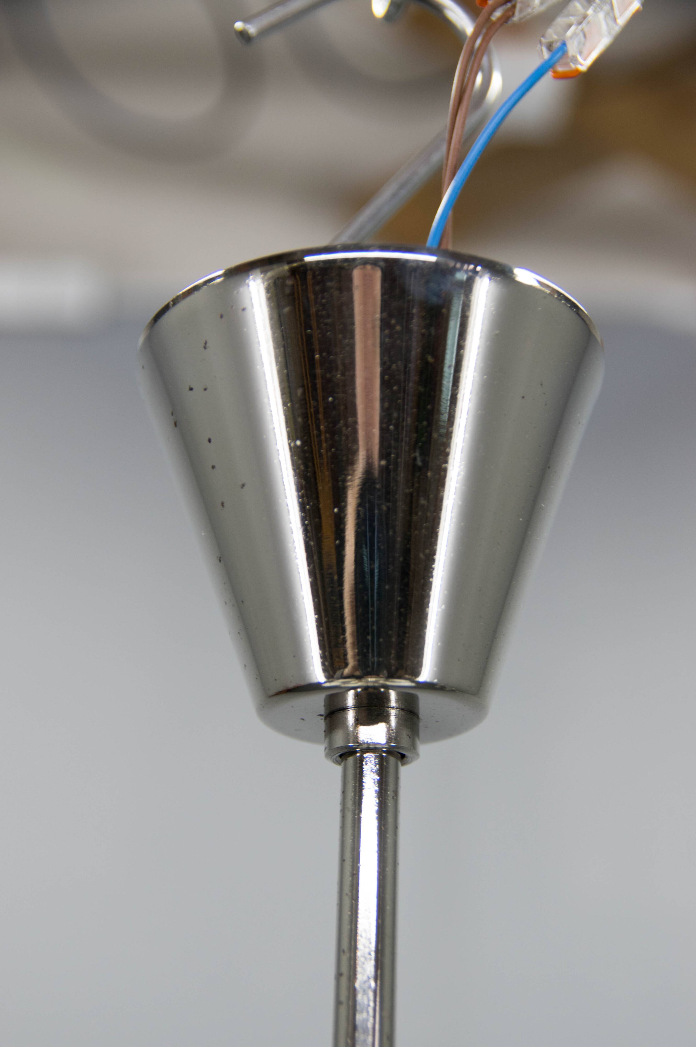 Space Age Chandelier Sputnik by Kamenicky Senov, 1970s