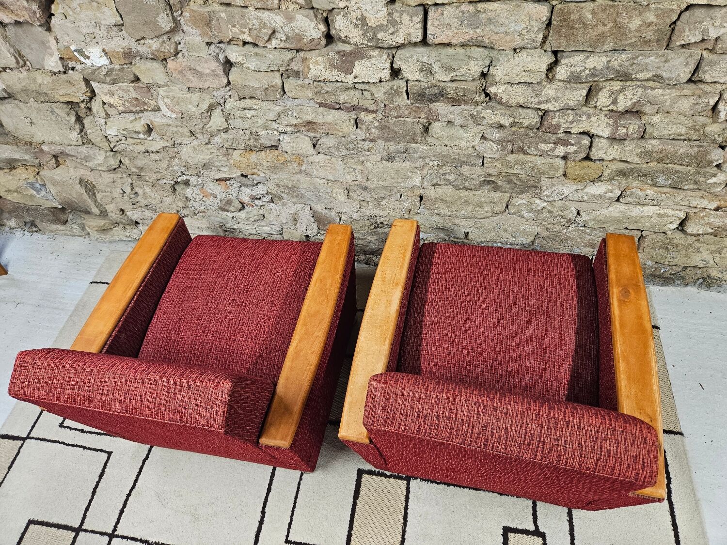 Pair of vintage armchairs 1960