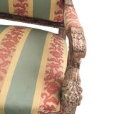 Deux fauteuils d'apparat italiens vers 1880