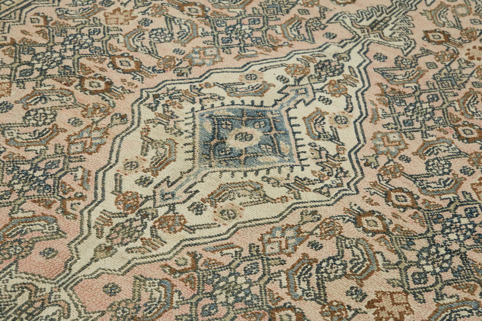 Handmade oriental rug 1980s 206 cm x 301 cm