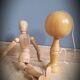 Bilboquet solid wood