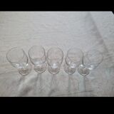 5 verres à porto