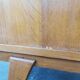 Large vintage sideboard 1950 compass feet