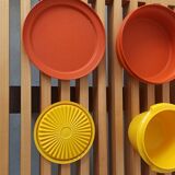 Set of tupperwares 70s