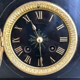 Black marble fireplace pendulum