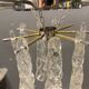 Lustre italien en verre de Murano
