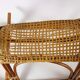 Rattan rocking horse, vintage