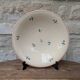 Round serving dish Moulin des Loups Orchies with small flower decoration 25.5cm