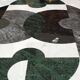 Contemporary Rare Round Italian Table Made of Marble Marquetry Marble and Brass
