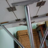 Formica foldable table, chrome feet - 60s